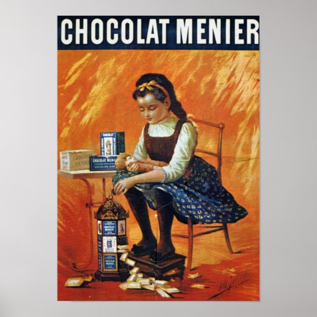 Chocolate Menier Poster (Vorne)