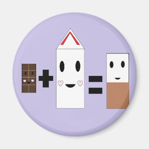 Chocolate Milk Magnet