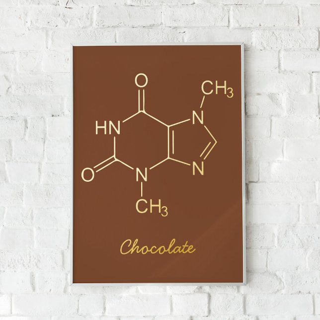 Chocolate Molecule Foliendrucke (Von Creator hochgeladen)