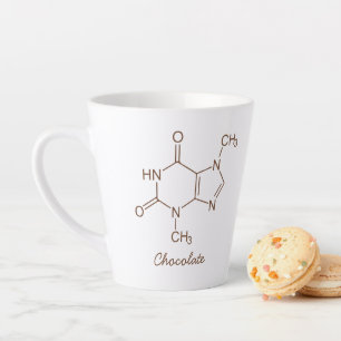 Chocolate Molecule Personalisiert Milchtasse