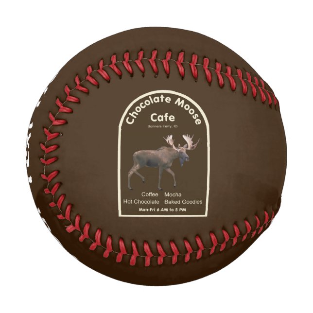 Chocolate Moose Café Baseball (Vorderseite Links)