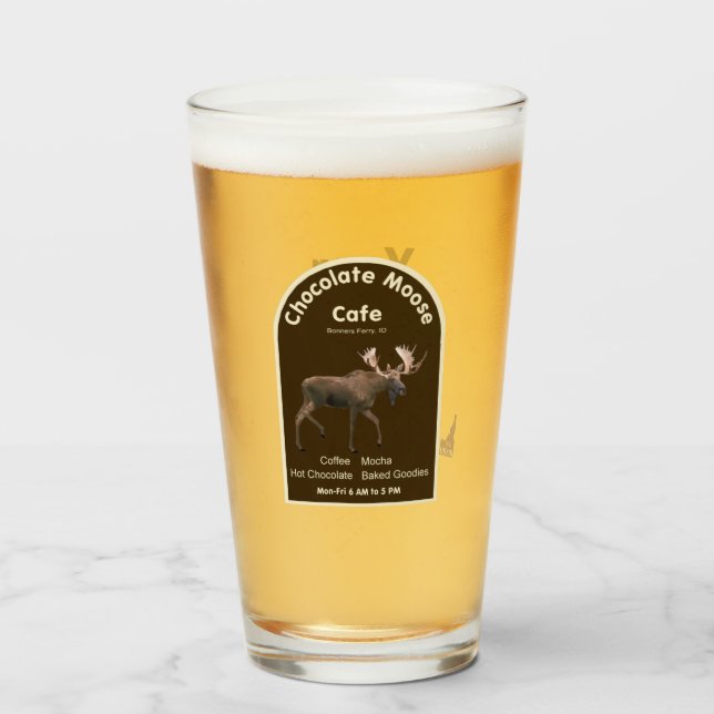 Chocolate Moose Café Glas (Vorne (Gefüllt))