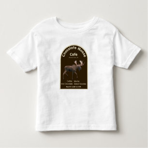 Chocolate Moose Café Kleinkind T-shirt