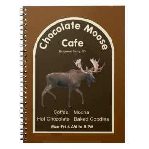 Chocolate Moose Café Notizblock