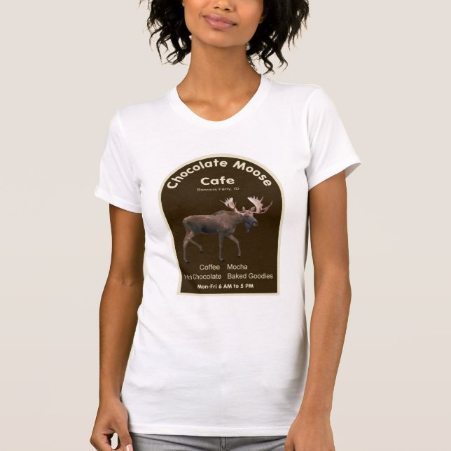 Chocolate Moose Café T-Shirt (Vorderseite)