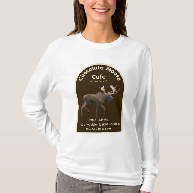 Chocolate Moose Café T-Shirt (Vorderseite)