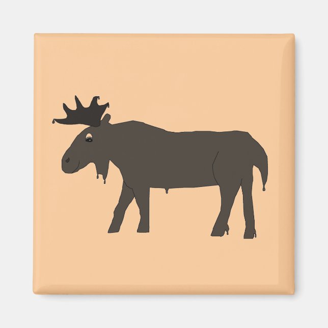 Chocolate Moose magnet (Vorne)