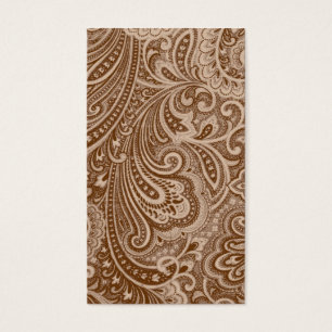 Chocolate Paisley