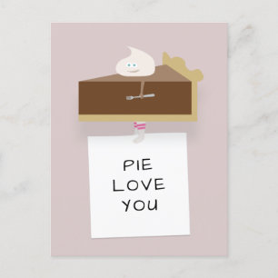 Chocolate Pie Postkarte