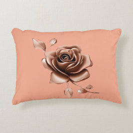 Chocolate Rose Glaze AI art  Dekokissen