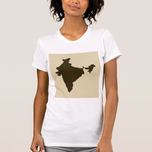 Chocolate Spice Moods Indien T-Shirt (Vorderseite)
