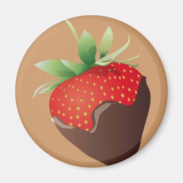 Chocolate Strawberry Magnet (Vorne)