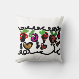 Chocolate Strawberry's valentine  Kissen