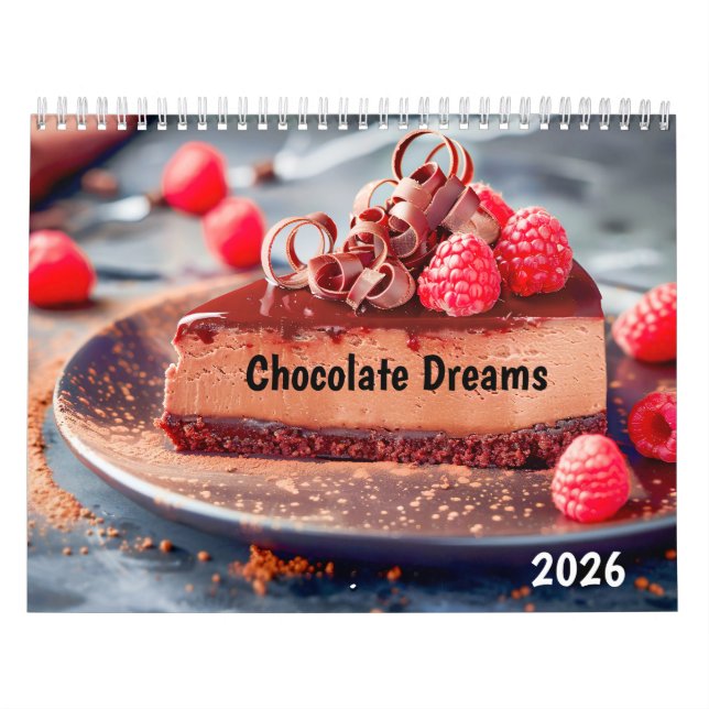 Chocolate-Träume 2026 – Ein Jahr voller süßer Vers Kalender (Titelbild)