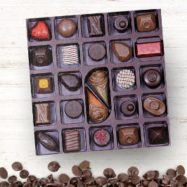 Chocolate Truffles Candy Puzzle
