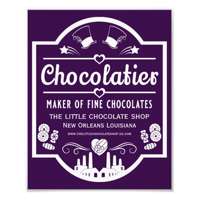 Chocolatier Maker Fotodruck (Vorne)