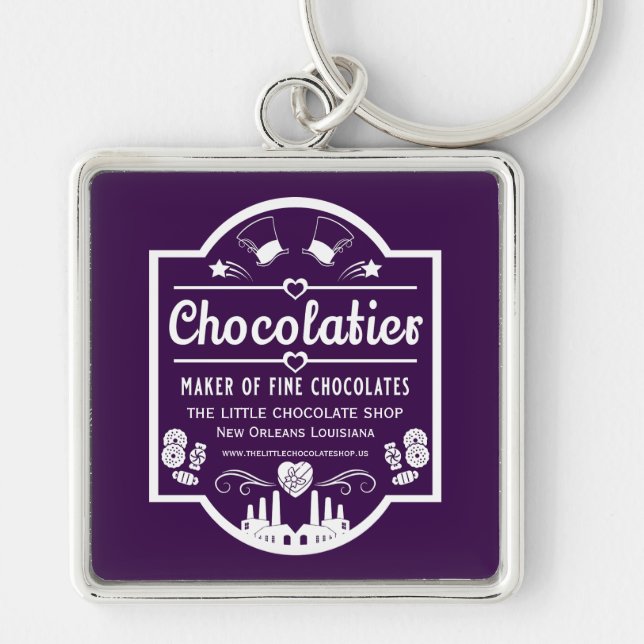 Chocolatier Maker Schlüsselanhänger (Vorne)