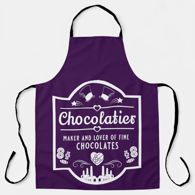 Chocolatier Maker Schürze (Vorderseite)
