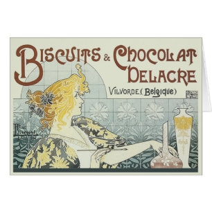 Chocoloate Art Nouveau Frau