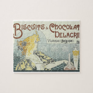 Chocoloate Art Nouveau Puzzle