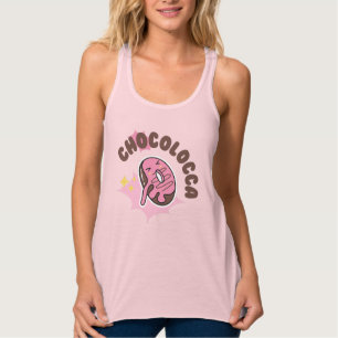 Chocolocca (verrückt nach Schokolade mit Donuts) Tank Top