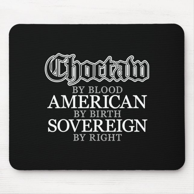 Choctaw Native American Indian  Mousepad (Vorne)