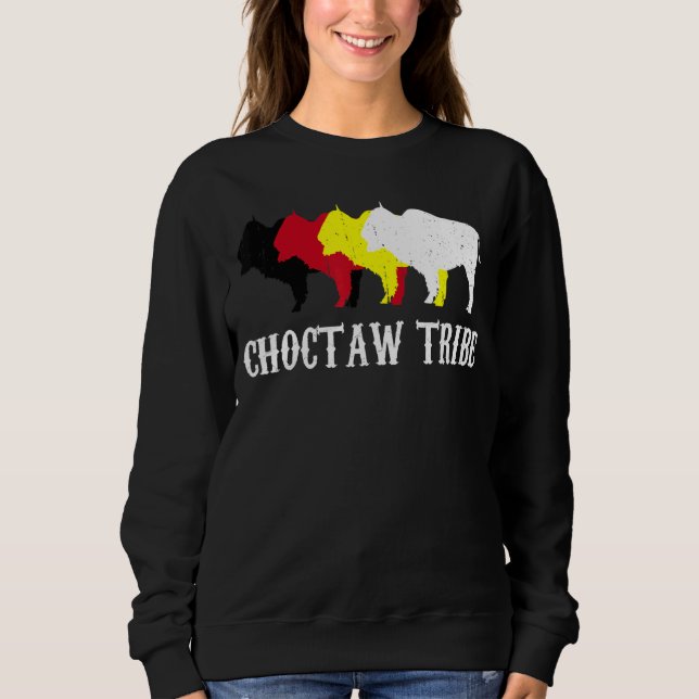 Choctaw Stbe Roots Native American Chahta Amerikan Sweatshirt (Vorderseite)