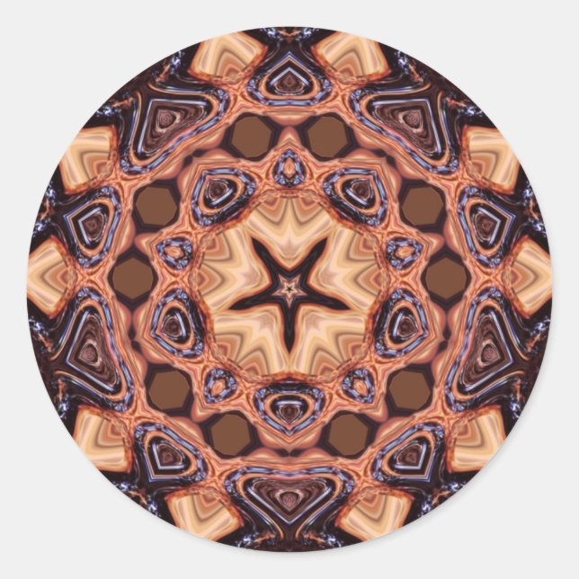 Chodots-Aufkleber Runder Aufkleber (Vorderseite)