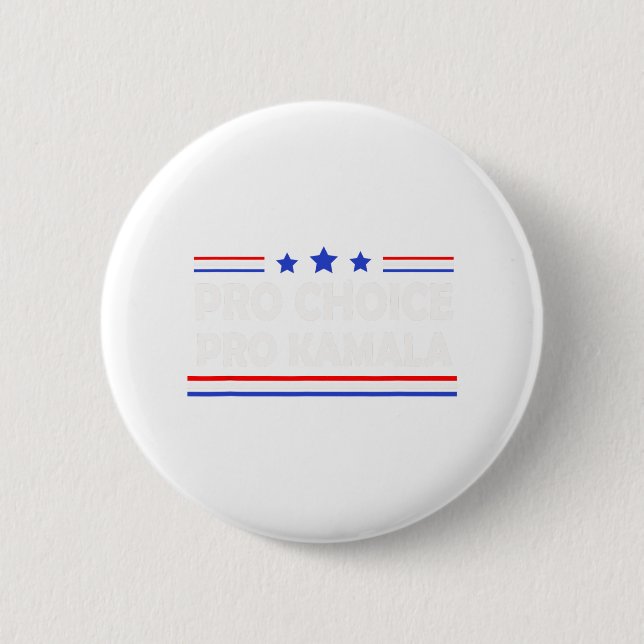 Choice Pro Kamala 2024 Frauenrechte Button (Vorderseite)