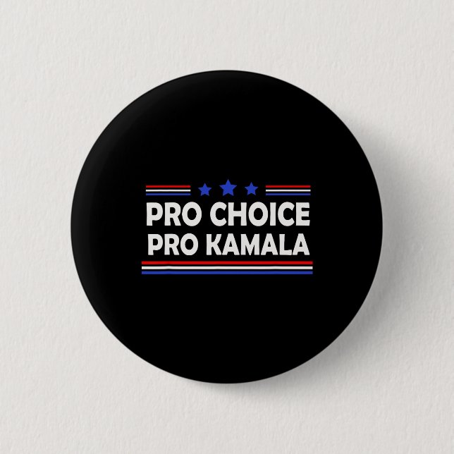 Choice Pro Kamala 2024 Frauenrechtsmarsch Button (Vorderseite)