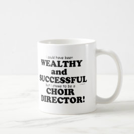 Choir Director Wohlhabend und erfolgreich Kaffeetasse