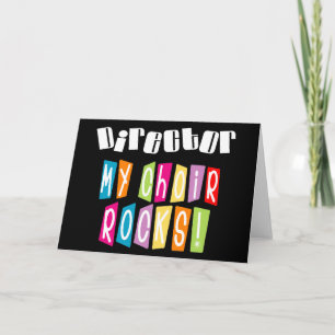 Choir Rocks Director Karte