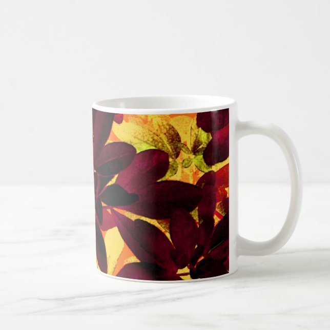 Choisya Herbst zweifarbige Tasse (Rechts)