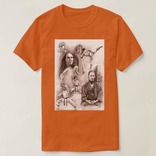 Chojun Miyagi Gogen Yamaguchi T-Shirt (Design vorne)