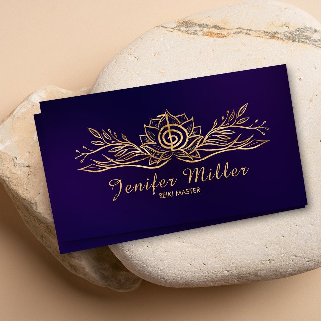 Choku Rei Lotus Golden Zeichnend Visitenkarte (Von Creator hochgeladen)