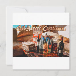 Chol Hamoed Pesach. Casablanca Marokko Einladung