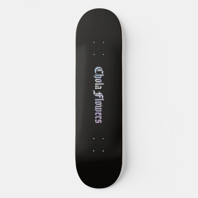 Chola Blume Original | Skateboard Deck (Vorderseite)