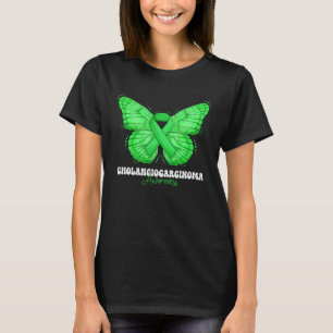 Cholangiocarcinoma Awareness Montag Grüne Schleife T-Shirt