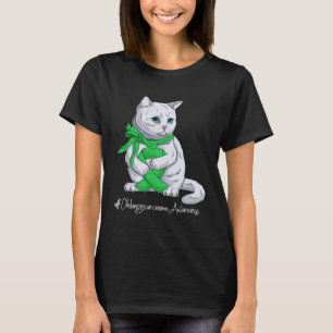 Cholangiokarzinom-Bewusstseinsmonat Grüne Schleife T-Shirt