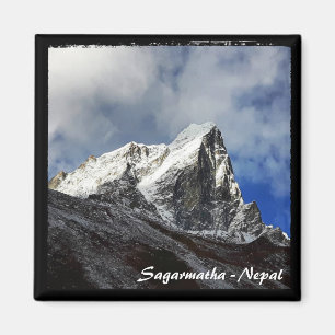 Cholatse Peak, Himalayas, Sagarmatha, Nepal Magnet