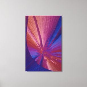 Cholesterol Crystals Leinwanddruck