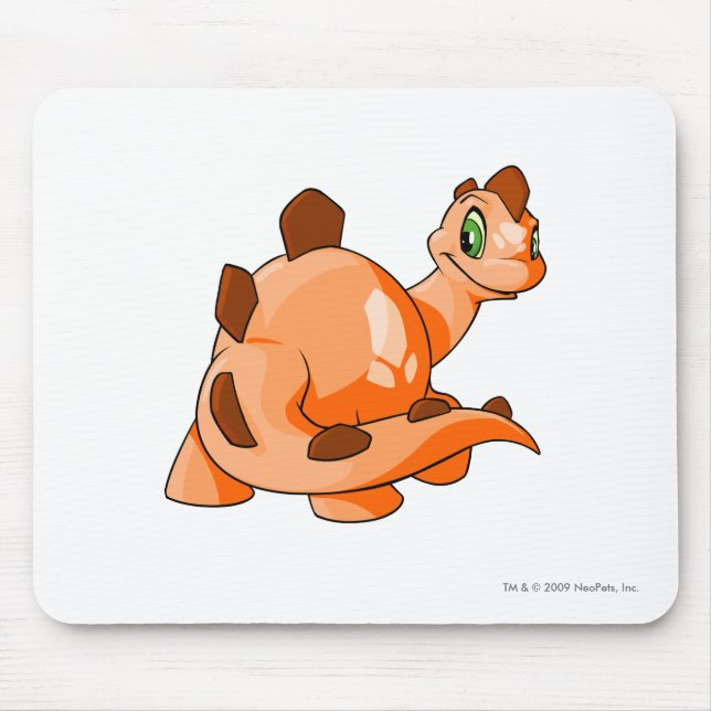 Chomby Orange Mousepad (Vorne)