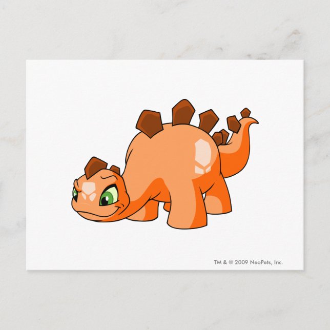 Chomby Orange Postkarte (Vorderseite)
