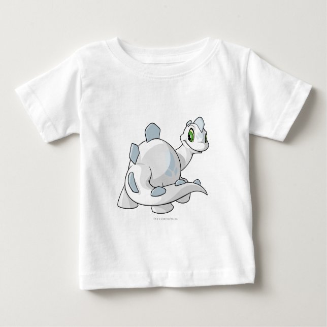 Chomby Weiß Baby T-shirt (Vorderseite)