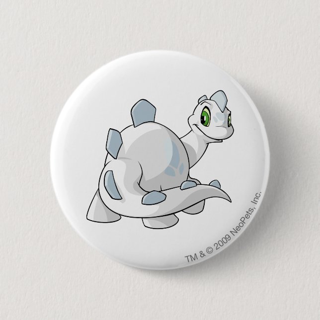 Chomby Weiß Button (Vorderseite)