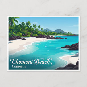Chomoni Beach Komoren Postkarte