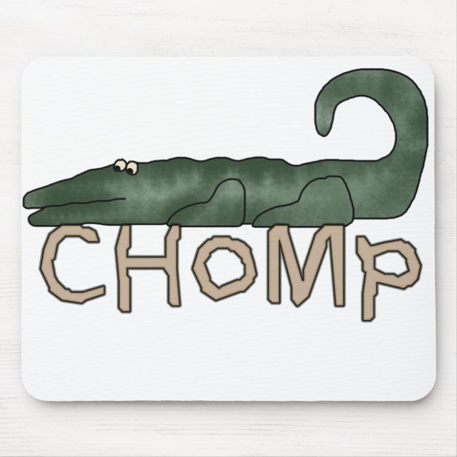 Chomp Alligator Mousepad (Vorne)