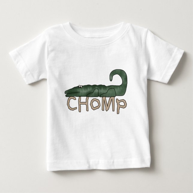 Chomp Alligatort-shirts und -geschenke Baby T-shirt (Vorderseite)