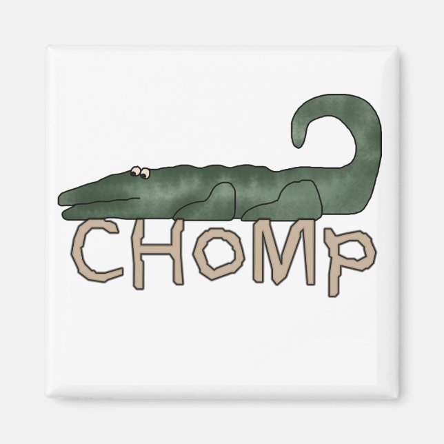 Chomp Alligatort-shirts und -geschenke Magnet (Vorne)