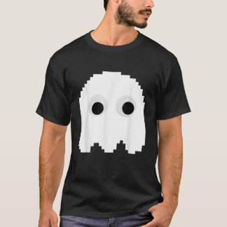CHOMP Google Eyes 8 Bit Retro Arcade Game Ghost T-Shirt